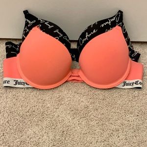 Juicy Couture push up bra set